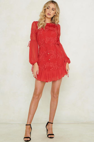 The World Is Ours Dress Red | Hello Molly USA