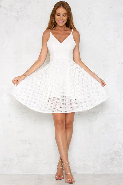 Kisses From Rome Dress White | Hello Molly USA