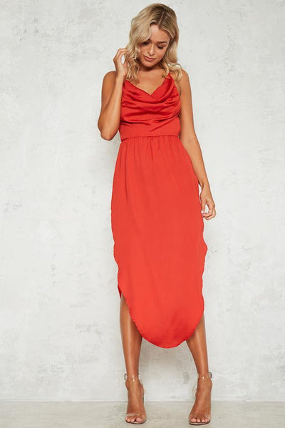 Blondie Maxi Dress Red | Hello Molly USA