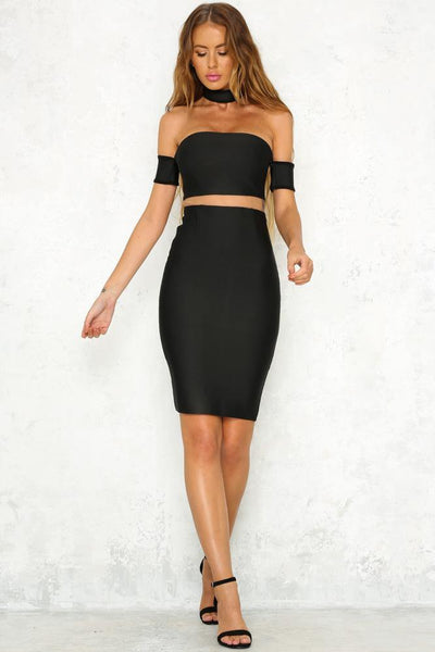 Finders Keepers Midi Dress Black | Hello Molly USA