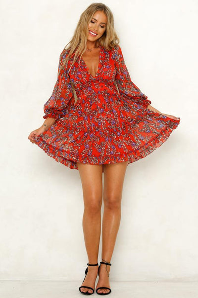 Cool Change Dress Red | Hello Molly USA