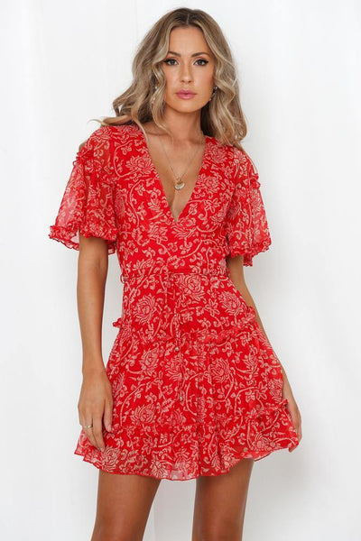 Just Priceless Dress Red | Hello Molly USA