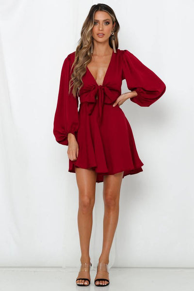 Okay To Be Different Dress Wine | Hello Molly USA