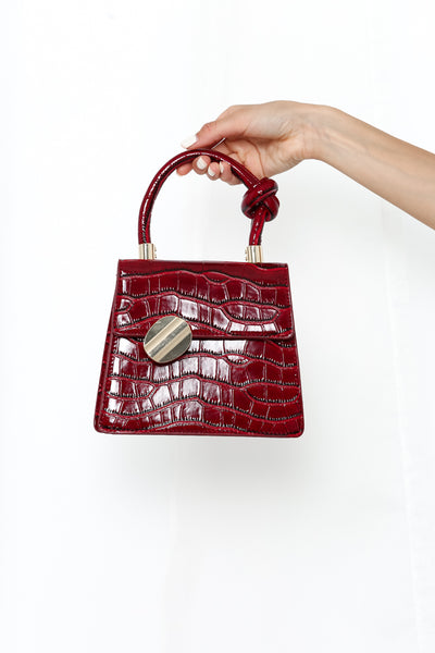 Sparkle Handbag Red