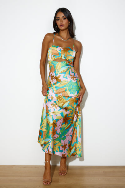 Tropical Girl Maxi Dress Multi