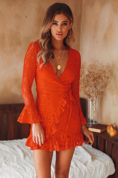 Putting Two Together Dress Red | Hello Molly USA
