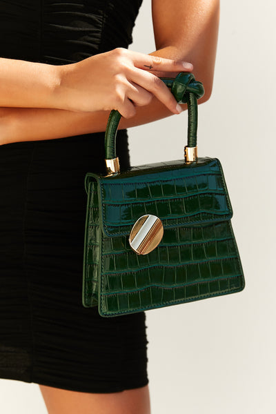 Sparkle Handbag Green