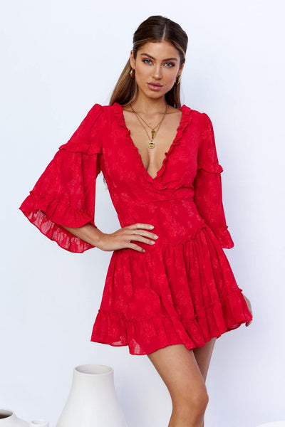 Gorgeous Girl Dress Red | Hello Molly USA