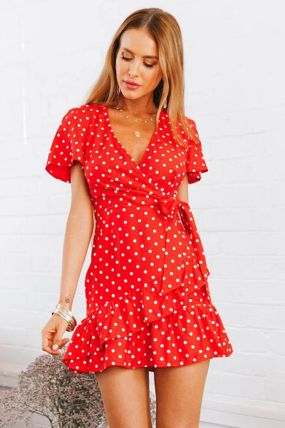 Where Is The Love Dress Red | Hello Molly USA