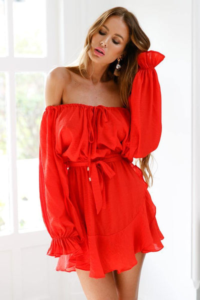 Glad You Came Dress Red | Hello Molly USA