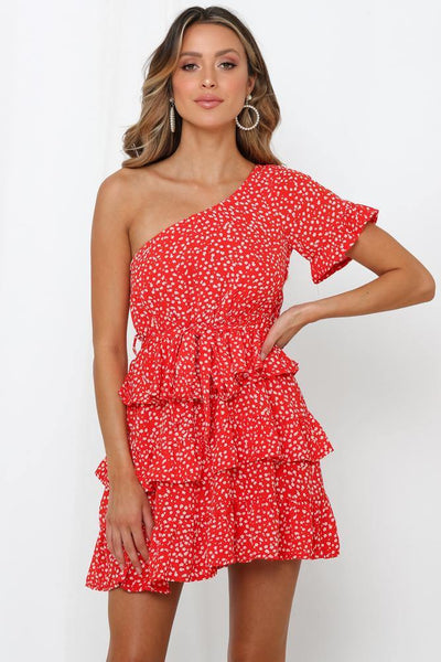 Coasts Of Redwood Dress Red | Hello Molly USA
