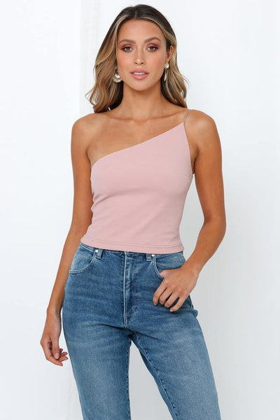 Can't Do It Solo Crop Top Musk | Hello Molly USA