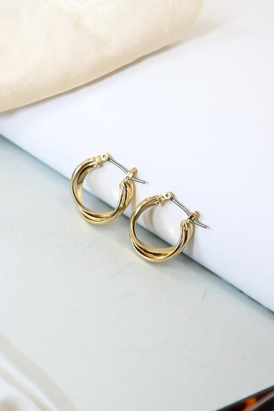 Liliyana Earrings Gold | Hello Molly USA