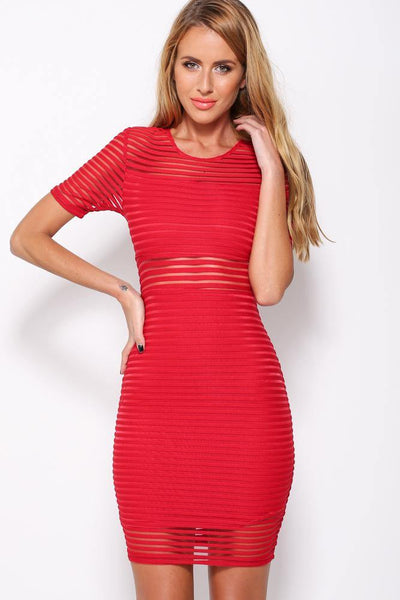 Time Is Running Out Dress Red | Hello Molly USA